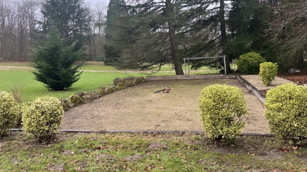 Jardin après remise en état